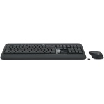 Logitech MK540 Advanced Combo Teclado y Ratón Inalámbrico para Windows, Disposición QWERTY Inglés Reino Unido - Negro - Imagen 1