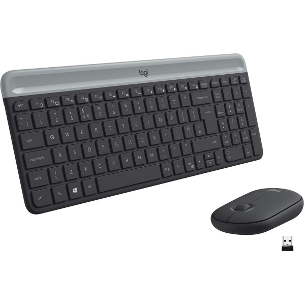 1729114736 Logitech MK470 Combo Teclado y Raton Inalambrico para Windows Disposicion