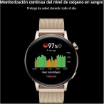 HUAWEI Watch GT 3 42 mm Smartwatch, Reloj Deportivo, Reloj con monitorización SpO2, Reloj con Pantalla Grande, Reloj Entrenamiento, Reloj Inteligente, Versión Española, Negro, Correa fluoroelastómero - Imagen 5