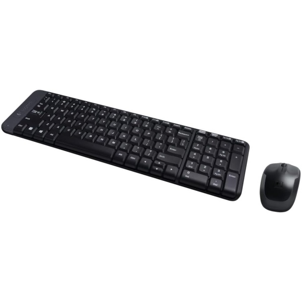 1729124633 Logitech MK220 Combo con Teclado y Raton Inalambrico compacto para