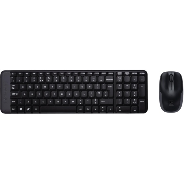 1729124873 Logitech MK220 Combo con Teclado y Raton Inalambrico compacto para