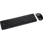 Logitech MK220 Combo con Teclado y Ratón Inalámbrico compacto para Windows, Disposición QWERTY Italiano - Negro - Imagen 1