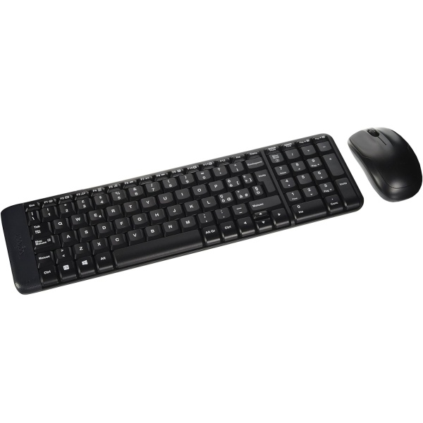 1729126798 Logitech MK220 Combo con Teclado y Raton Inalambrico compacto para