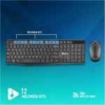 NGS Hype Kit - Teclado y Ratón Inalámbricos, dpi: 800/1200/1600, Multidispositivo BT4.0+BT4.0+2.4Ghz (QWERTY Portugués) - Imagen 8