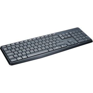 Logitech MK235 Combo con Teclado y Ratón Inalámbrico para Windows, Disposición QWERTY Pan Nordic - Gris
