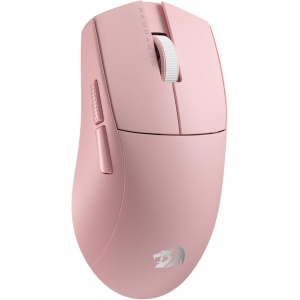 Redragon M916 PRO - Ratón inalámbrico para juegos (3 modos, 49 G, ultraligero, 26 K DPI, mango ergonómico, teclas totalmente programables, software compatible con asignaciones de teclas y DPI