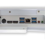 SIMPLETEK - PC todo en uno con pantalla curva de 27" Core i7 Windows 10 | Ratón y teclado inalámbrico | Cámara web integrada | 8GB RAM SSD 120GB - Imagen 8