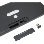 Combinación de Teclado Y Ratón Inalámbricos de 2,4G, Ratón Ergonómico Silencioso de 78 Teclas Y Teclado Redondo Retro para Ordenador Y Portátil(Negro) - Imagen 8