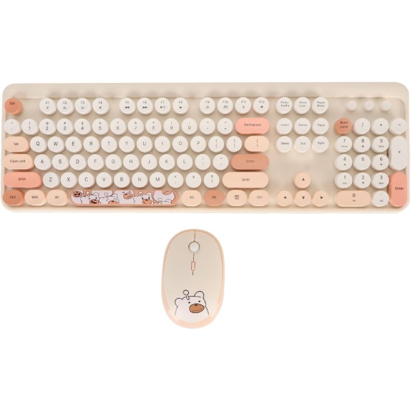 1729387108 Teclado y Raton USB Combinacion de Teclado y Raton Inalambricos