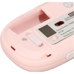 Teclado Inalámbrico, Color, 3 Engranajes dpi, Teclado Numérico Ajustable, Teclado y Ratón Inalámbricos Punk, Combinación Pequeña para Oficina (Tablero Rosa) - Imagen 9