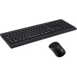 Veemoon 1 Juego De Teclado Y Ratón Inalámbricos Teclado Inalámbrico De Tamaño Completo Ratones Ergonómicos para Ordenador Portátil Y Pc - Imagen 1