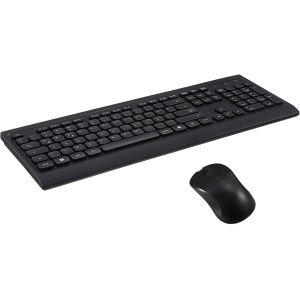 Veemoon 1 Juego De Teclado Y Ratón Inalámbricos Teclado Inalámbrico De Tamaño Completo Ratones Ergonómicos para Ordenador Portátil Y Pc