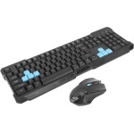 VBESTLIFE Combinación de Teclado y Ratón Inalámbricos Juego de Ratón y Teclado Inalámbrico, Juego de Ratón y Teclado para Juegos Combinaciones de Teclado y Ratón - Imagen 2