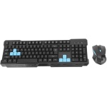 VBESTLIFE Combinación de Teclado y Ratón Inalámbricos Juego de Ratón y Teclado Inalámbrico, Juego de Ratón y Teclado para Juegos Combinaciones de Teclado y Ratón - Imagen 6