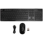 Teclado y Ratón Inalámbricos, Teclado Inalámbrico para Juegos, Conexión Estable de 2,4 GHz con Receptor para PC (Black) - Imagen 6