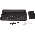 Combo Teclado y Ratón Inalámbrico, 2.4 GHz Bluetooth USB Transciever Cordless Mouse for iOS for Win Teclado Recargable 3 dpi Ajustable, Ratón Portátil Teclado Ergonómico - Imagen 6