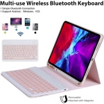 iPad Pro 11 Pulgadas 2020 Funda con Teclado y ratón Teclado Bluetooth inalámbrico Desmontable Portalápices Funda Delgada de Cuero Inteligente para iPad Pro 11 Pulgadas (Amarillo) - Imagen 4