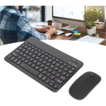 Goshyda Juego de Teclado y Ratón Inalámbricos, 800/1200/1600/2400DPI Compatible con2,4G, Panel Antideslizante Impermeable a Prueba de Polvo, Teclado de Computadora para Oficina (Black) - Imagen 5