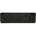 Septpenta Combo de Teclado y Ratón Inalámbricos, Ratón con Teclado Ergonómico de Tamaño Completo 2.4G, Teclado Punk Vintage, 104 Teclas, Plug and Play para PC, Computadoras de Escritorio - Imagen 7