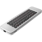 W3 2.4G inalámbrico de Voz del ratón de Aire Control Remoto Mini Teclado para Android TV Box/Windows/Mac OS/Linux Giroscopio Remoto - Imagen 4