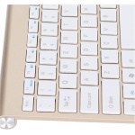 Ratón Ergonómico Portátil Combinado De Ultraslim para El Ordenador Portátil Teclado Inalámbrico Y Ratón Inalámbrico, Ratón Combinado del Teclado De 2,4g USB(Dorado) - Imagen 6
