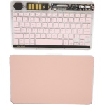 Combinación de Ratón y Teclado Inalámbrico, Combinación de Ratón y Teclado con Retroiluminación para Teléfono Móvil (Pink) - Imagen 5