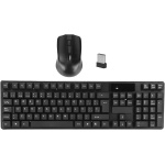 Combo de Ratón y Teclado Inalámbrico, Teclado y Ratón Silencioso Portátil de 2,4 G, Teclado de 104 Teclas, Ratón óptico de 1600 dpi, Receptor USB, Plug and Play, para PC, Portátil - Imagen 6
