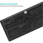 Combo de Ratón y Teclado Inalámbrico, Teclado y Ratón Silencioso Portátil de 2,4 G, Teclado de 104 Teclas, Ratón óptico de 1600 dpi, Receptor USB, Plug and Play, para PC, Portátil - Imagen 8