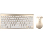 Juego de Ratón y Teclado Inalámbrico de 78 Teclas, Teclas Delgadas Grabadas, Teclados de Computadora Silenciosos, Diseño Brillante, Tecnología Inalámbrica 2.4G, Alcance de 10 M, - Imagen 6