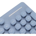 AMONIDA Juego de Teclado Inalámbrico, Combinación de Ratón y Teclado dpi Ajustable 2,4G Diseño Ergonómico Inalámbrico para el Hogar para Viajes para la Oficina (Azul) - Imagen 8