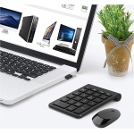 Miokycl 2.4G Wireless Ultra - Thin 22 - Interruptor de tecla - Teclado digital gratuito Ratón inalámbrico Set para RF304T - Imagen 3