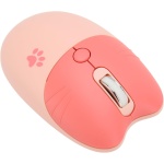 Dpofirs Ratón con Teclado Inalámbrico Cute Cat, Ratón con Teclado Colorido para Ordenador Portátil, Escritorio, Respuesta Rápida, Acabado Mate, Conexión Inalámbrica 2,4G - Imagen 8