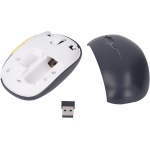 Vikye Teclado Mecánico, Teclado Inalámbrico Bluetooth de Modos Duales de 100 Teclas con Ratón de 1600 PPP, Juego de Ratón con Teclado de Teclas Flotantes para el Hogar, Dormitorio, - Imagen 7