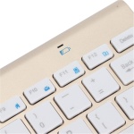 Combo De Ratón Y Teclado Inalámbrico, 2,4G, USB, Ultradelgado, Portátil, Ergonómico, Resistente Al Desgaste para Ordenador Portátil: Solución De Navegación Y Escritura Cómoda Y Fiable(Oro) - Imagen 5