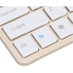 Combo De Ratón Y Teclado Inalámbrico, 2,4G, USB, Ultradelgado, Portátil, Ergonómico, Resistente Al Desgaste para Ordenador Portátil: Solución De Navegación Y Escritura Cómoda Y Fiable(Oro) - Imagen 6