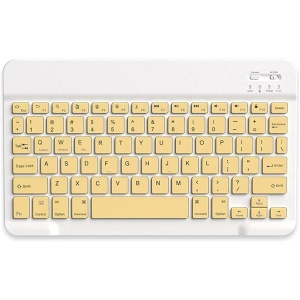 Teclado inalámbrico Ratón de alta sensibilidad inalámbrico 3 engranajes DPI 3.0 Interfaz Teléfono móvil Tableta Teclado Portátil Ratón Compatible Equipo de computadora Accesorios, A, ABS