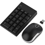 Juego de Ratón con Teclado Inalámbrico de 2,4 GHz Ratón óptico de 1200 PPP y Teclado Numérico Inalámbrico de 22 Teclas, Accesorios y Periféricos de Ordenador Teclado, Ratón y - Imagen 6