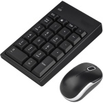 Juego de Ratón con Teclado Inalámbrico de 2,4 GHz Ratón óptico de 1200 PPP y Teclado Numérico Inalámbrico de 22 Teclas, Accesorios y Periféricos de Ordenador Teclado, Ratón y - Imagen 9