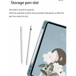 CLALOC Funda con Teclado para Samsung Galaxy Tab S9FE 2023 10.9" con Ratón Funda con Teclado Bluetooth Inalámbrico Desmontable Magnéticamente para Galaxy Tab S9 FE con Soporte para S Pen,Dark Green - Imagen 4