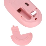 Goshyda Combo de Teclado Y Ratón, USB Inalámbrico Estilo de Escritura Retro 86 Teclas Botones Multimedia Ratones con Teclado, para Oficina en Casa(Rosa Color Mezclado) - Imagen 4