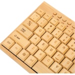 KIMISS Bamboo Wood Ratón y Teclado Inalámbricos Dispositivos de Control de Computadora de 2,4 GHz, Compatibles con la Mayoría de los Sistemas Operativos, Accesorios de - Imagen 9