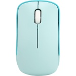 Juego de Ratón con Teclado, Ratón con Teclado USB, 2,4g, Inalámbrico, 68 Teclas, bajo Consumo, Retro, Lindo, Abs, Teclado para Juegos, Ratón para PC, Color Azul (Color Mezclado - Imagen 3