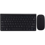 Juego de Ratón y Teclado Inalámbrico Diseño Ultrafino y Ergonómico para Oficina en Casa, 2.4G, Resolución Fotoeléctrica de 1200dpi con Señal Estable y Calidad Garantizada (Negro) - Imagen 6