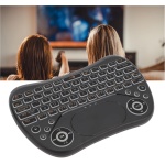 Huairdum Ratón Inalámbrico del Panel Táctil del Teclado, Sueño Auto Recargable Teledirigido del Teclado Inalámbrico para la TV - Imagen 3
