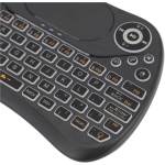 Huairdum Ratón Inalámbrico del Panel Táctil del Teclado, Sueño Auto Recargable Teledirigido del Teclado Inalámbrico para la TV - Imagen 8