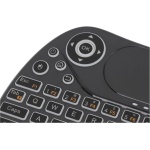 Huairdum Ratón Inalámbrico del Panel Táctil del Teclado, Sueño Auto Recargable Teledirigido del Teclado Inalámbrico para la TV - Imagen 9