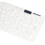 Pavewood de 2 teclados inalámbricos delgados blancos + ratón óptico inalámbrico para PC y portátil - Imagen 7