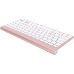 Travelfreely 2.4Ghz Ultra-Thin Teclado inalambrico y Mouse Combo con Receptor USB Raton Teclado Conjunto para PC WindowsXP / 7/8/10 (Rosa) - Imagen 3