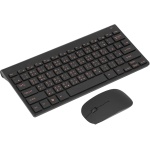 Teclado Chino en Inglés, Material ABS 2.4G Teclado Inalámbrico Ratón Combo Botón de Silencio Conexión Inalámbrica 2.4G Resistente Al Desgaste para Juegos para Computadora - Imagen 3