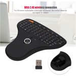 Focket 2,4G USB Multimedia Keyboard... Mini USB Keyboard Teclado QWERTY Teclado Inalámbrico del Ratón, Teclado Inalámbrico con Trackball, para Ordenador para Windows 2000 XP Vista 7 - Imagen 5